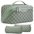 Travel Makeup Bag Cosmetic Bags for Women (A-5-Green)