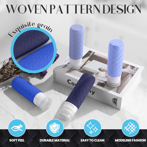 Travel Bottles for Toiletries (Blue)
