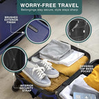 3 Piece Luggage Sets (3 Piece Set (20"/24") / Navy)