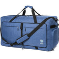 Travel Duffle Bag for Women & Men. Extra Large Foldable Duffel Bags (140L / SnowDepBlue)