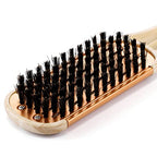 Boar Bristle Clamp Straightener (#04 Golden)