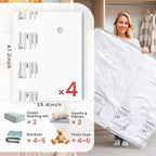 Vacuum Storage Bags 4 Pack (4 XXL)