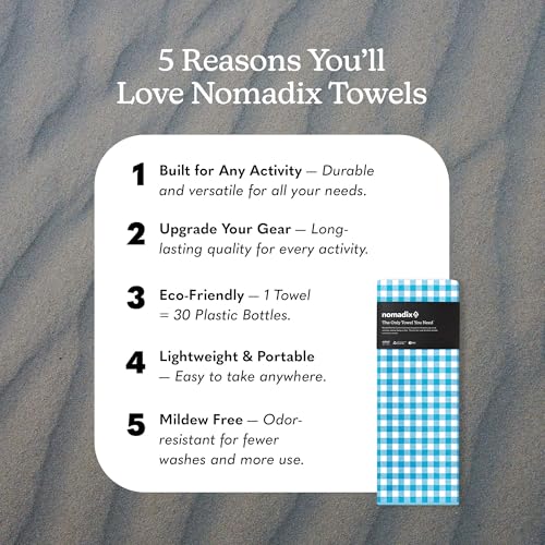 Original Towel (Gingham Sky Blue)