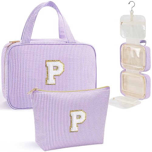 Hanging Toiletry Bag for Women (Purple / P)