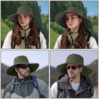 Sun Hats for Men Women (Green)