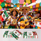 50 Pcs Mexican Independence Day Napkins (Viva Mexico)