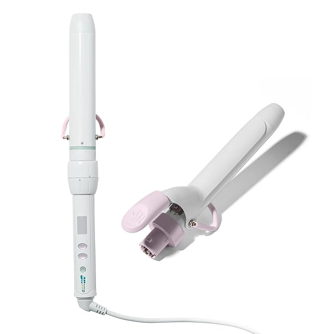 Mane The Power Curl Collection Hair Kit - 1.25" Curling Wand Styling Attachment + 1" Curling Iron Styling Attachment + Power Bottom Base - Designed with Dual Voltage for Travel (3 Count)