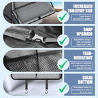 Car Backseat Organizer with Tablet Holder (Gray / 2pack)