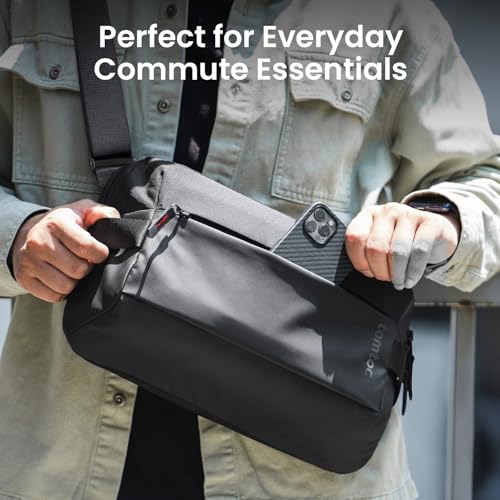 7L Travel Sling Bag Shoulder Pack for 11 (M/(Fits 11-inch iPad Pro) / Black-m)