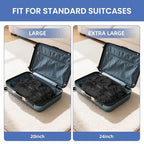 TPU Vacuum Bag for Travel (Jet Black / Large)