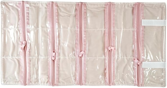 Travel Jewelry Roll Bag Portable Organizer Pouch - Image 3