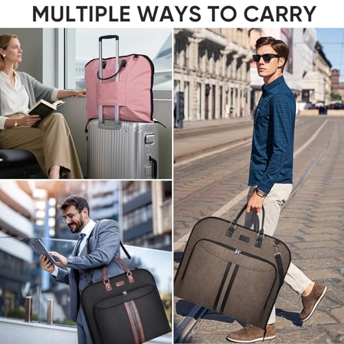 Garment Bags for Travel (Beige / 42")