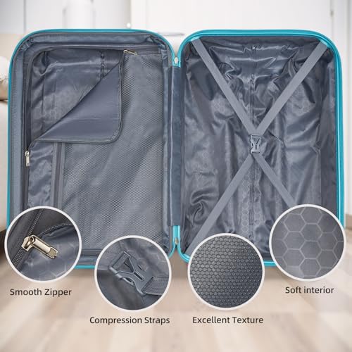 Luggage Sets 5 Piece (Cotton Candy / 5 Piece Set (20/24/28/DB/TB))