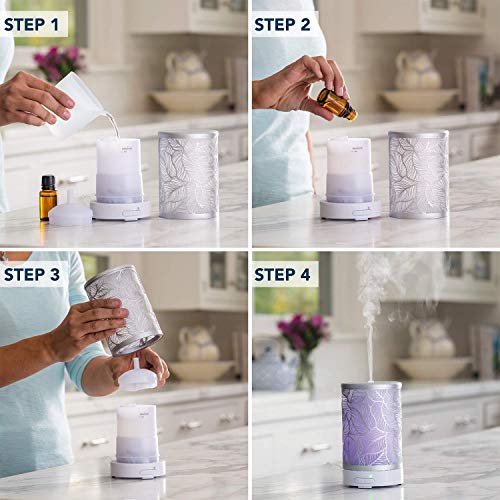 Airome Silverleaf Medium Essential Oil Diffuser (Silverleaf)