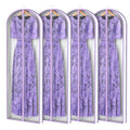 Garment Bags for Long Dress Wedding Dress Bags for Gowns Long 72 in (72"-4pcs)