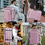 Carry On Backpack (Light Pink / 2X-Large(20"x14"x10"))