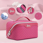Travel Makeup Bag Cosmetic Bags for Women (M-73Rose)