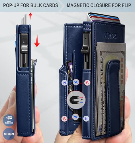 Wallet for Men (Purplish Blue104)
