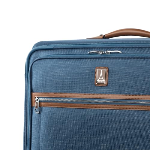 Platinum Elite Checked Luggage Spinner (Checked-Large 29-Inch / Coastal Blue)