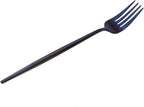 Matte Blue Gugrida 5-Piece 18/10 Stainless Steel Silverware Set, Satin Finish - Image 3