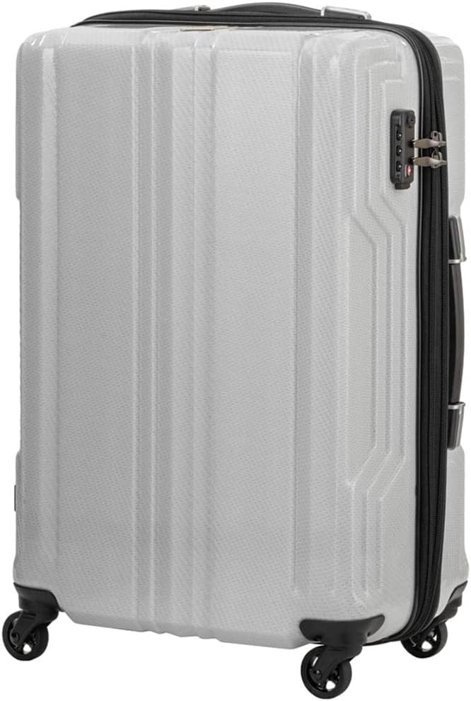 LEGEND WALKER BLADE-Ultralight PC Fiber Luggage 30-inch, 5604-70-WHCB by LEGENDWALKER
