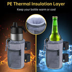 2Pack Cup Holder for Bike (Gray)