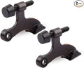 HOMOTEK 2 Pack Hinge Pin Oil Rubbed Bronze Door Stopper, Adjustable Deluxe by HOMOTEK