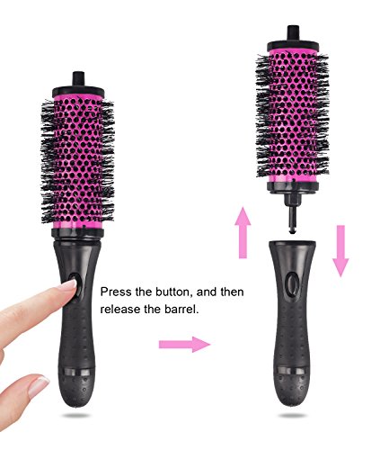 Round Brush for Blow Out (6 Count (Pack of 1))