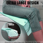 Toilet Seat Covers Disposable 16x24 Inch XL (Green)