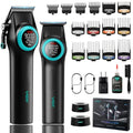 001 & 977 Hair Clipper and Trimmer Set for Men (001+977 2 in 1 Black)