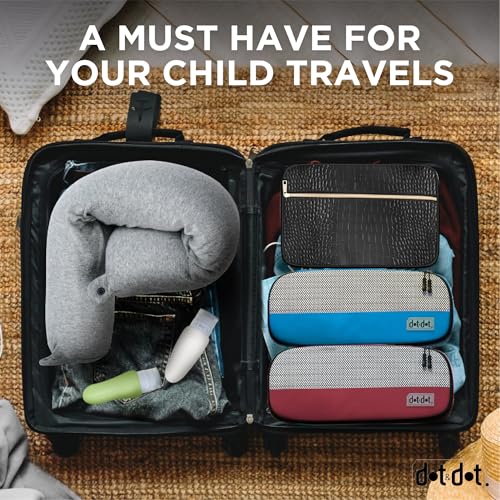 Twist Memory Foam Kids Travel Pillow (Mini Gray / Kids/Petite (23"))