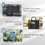 Long Garment Bag 60'' for Womens Dress Long Gowns Hanging Clothes (60" 1PK)