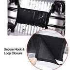 30 Inch PVC Clear Suitcase Cover (Black Trim-0.4mm / XL Suitcase Cover.)