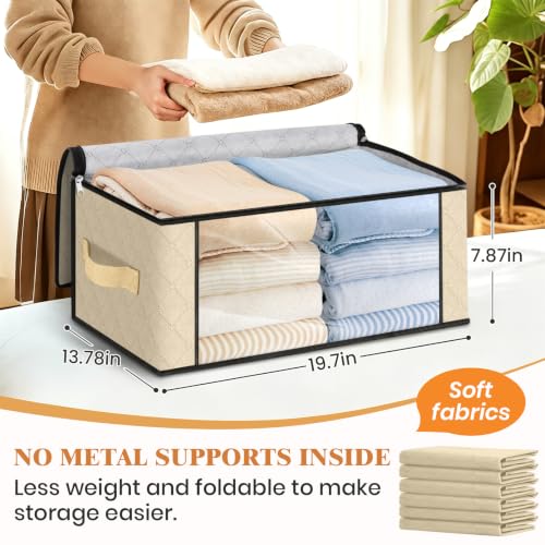 35L Closet Organizers (10 Pack-35l / Beige)