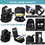 Rolling Backpack (Black / 18 Inch)