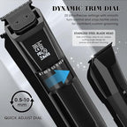 Beard Trimmer for Men Groin & Body Hair Trimmer (Black-805)