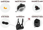 Airplane Neck Pillow Includes Travel Pillow + Airplane Phone Holder Mount + Eye - Image 2