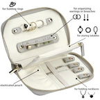Travel Jewelry Organizer Case (New Medium Gray)