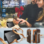 Airtag Wallet for Men (Coffee035)