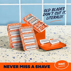 Travel Shave Set (Black / 1 Count (Pack of 4))