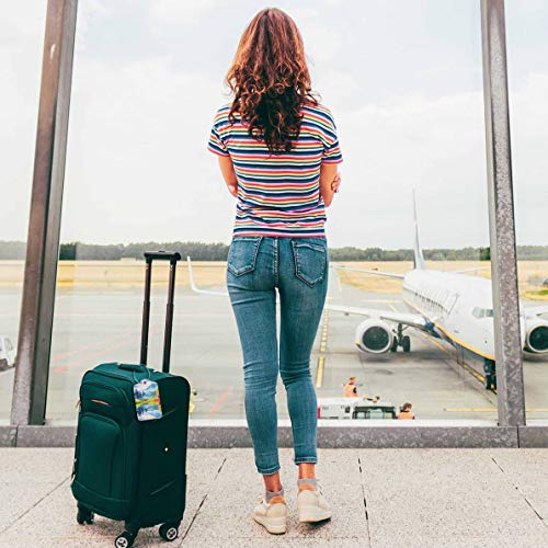 PU Leather Luggage Tag (Beautiful Scenery)
