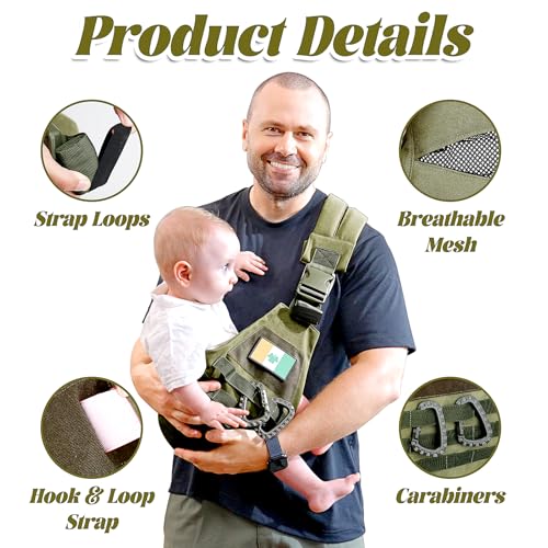 Baby Sling Carrier (Green)