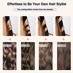 CORATED Heatless Curling Rod Headband, No Heat Silk Ribbon Rollers for Overnight Curls, Curls Styling Kit with Hair Clips and Scrunchie for Long and Medium Hair
