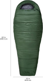Amazon Basics 20°F Cold Weather Mummy Sleeping Bag, 82 Inches x 33 Inches - Image 8