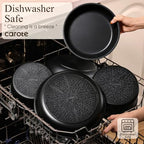 31pcs Pots and Pans Set Non Stick (Black / 31 Piece)