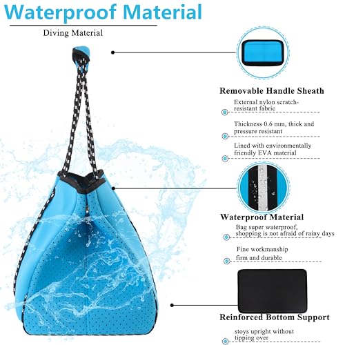 Multipurpose Gym Beach Bag (Sky Blue / X-Large)