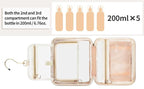 CUBETASTIC Clear Makeup Bags, Travel Make Up Organizer Storage Case, Hanging - Image 8