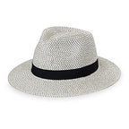 Wallaroo Charlie Fedora Petite (Small / Ivory/Black)