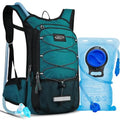 Hydration Backpack with 3L Water Bladder (Dark Emerald)