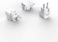 BESTEK Europe Travel Plug Adapter, Grounded Universal Type E/F Plug Adapter EU by BESTEK
